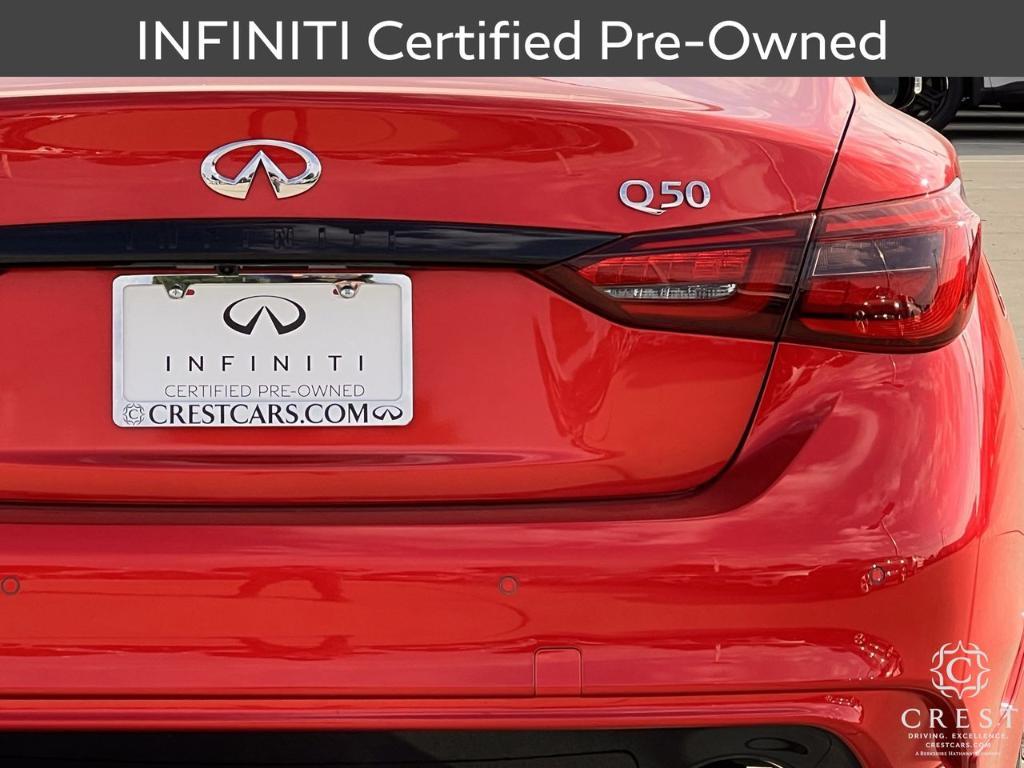 used 2023 INFINITI Q50 car, priced at $37,485
