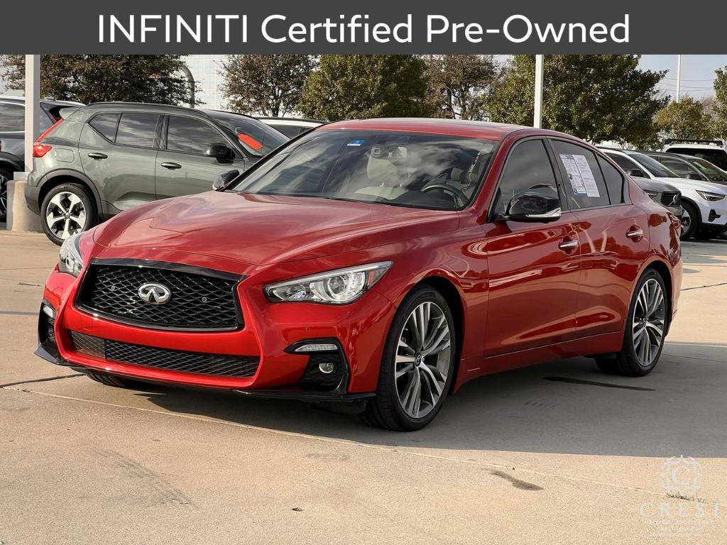 used 2023 INFINITI Q50 car, priced at $37,485