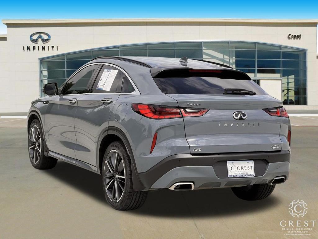 used 2023 INFINITI QX55 car, priced at $31,596