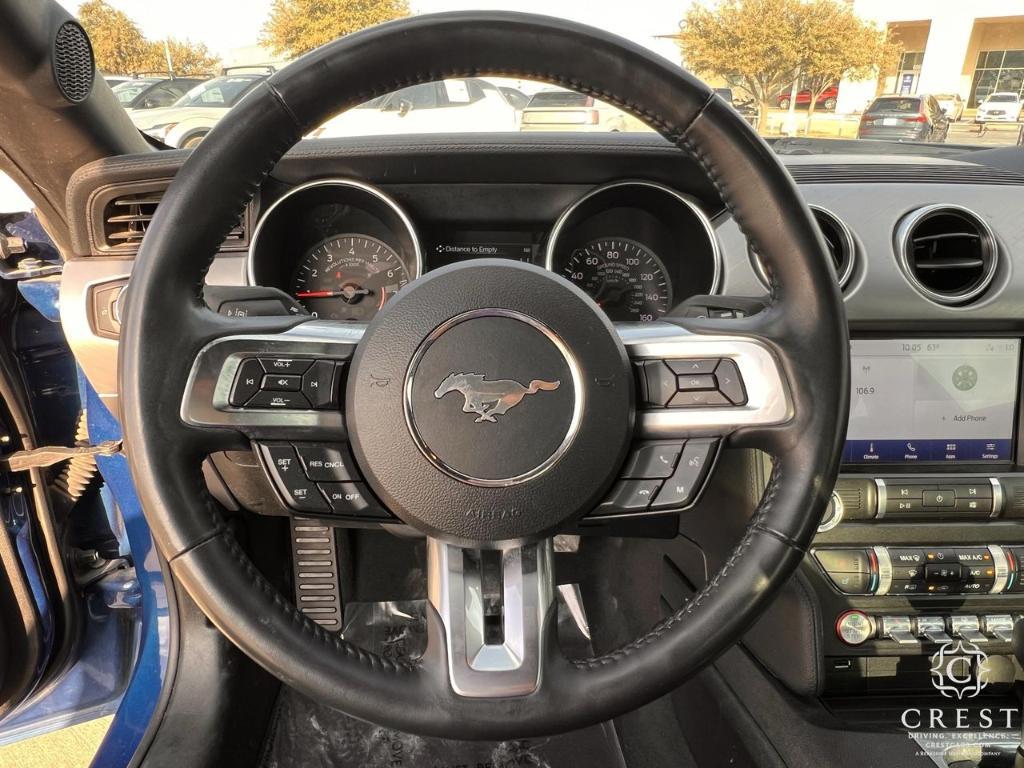 used 2022 Ford Mustang car, priced at $24,385