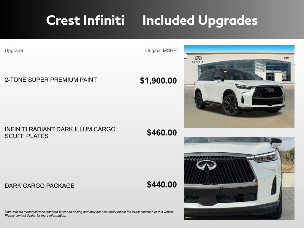 used 2026 INFINITI QX60 car, priced at $58,485