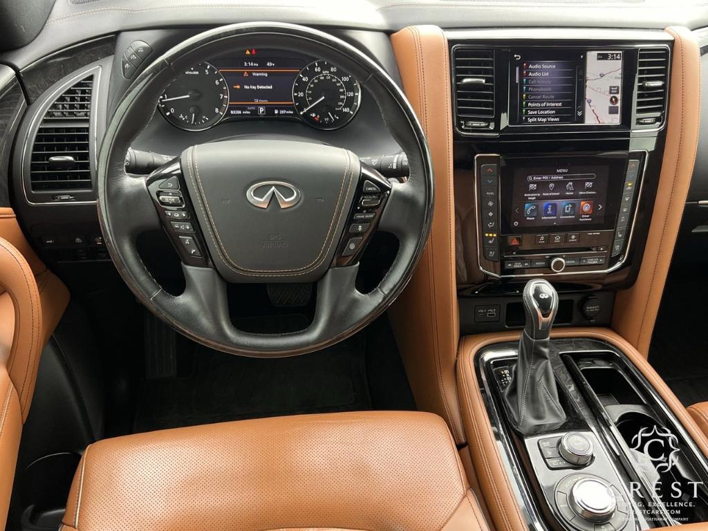 used 2021 INFINITI QX80 car, priced at $34,985