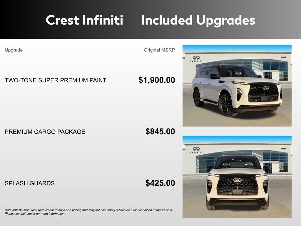 used 2026 INFINITI QX80 car, priced at $92,485