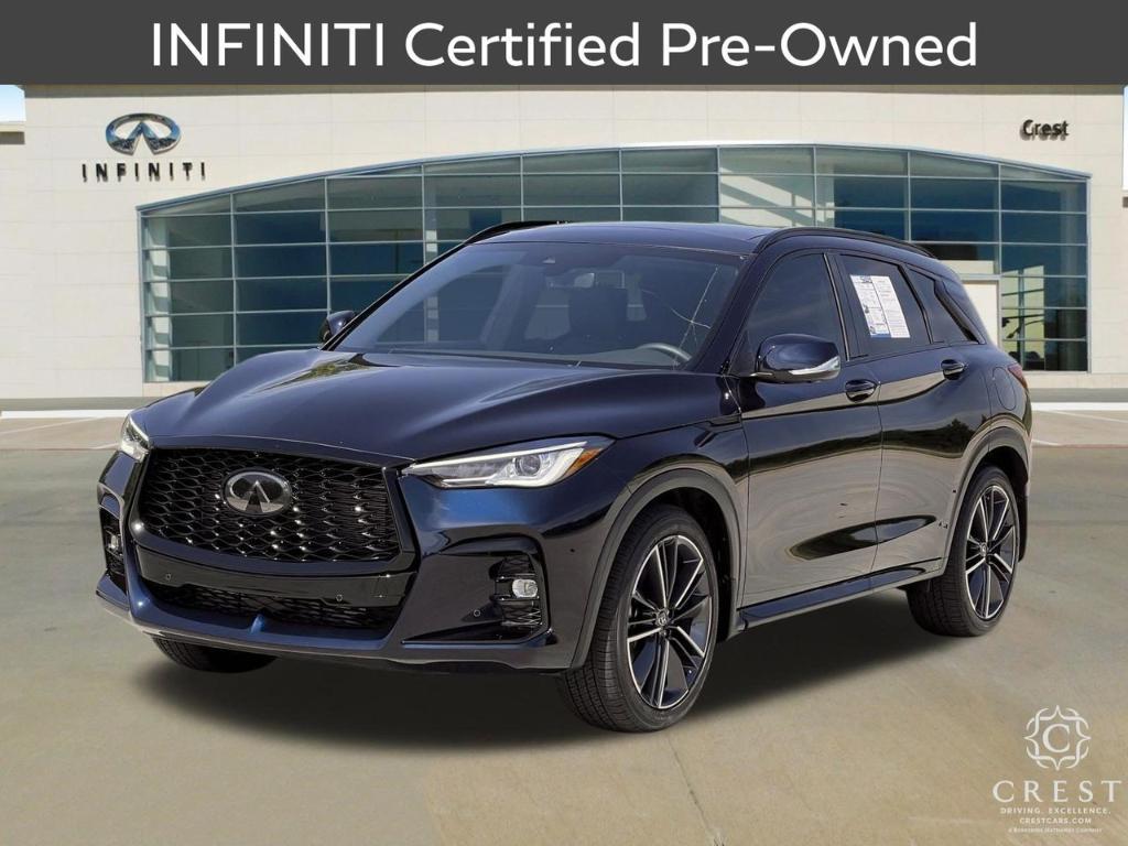 used 2025 INFINITI QX50 car, priced at $42,704