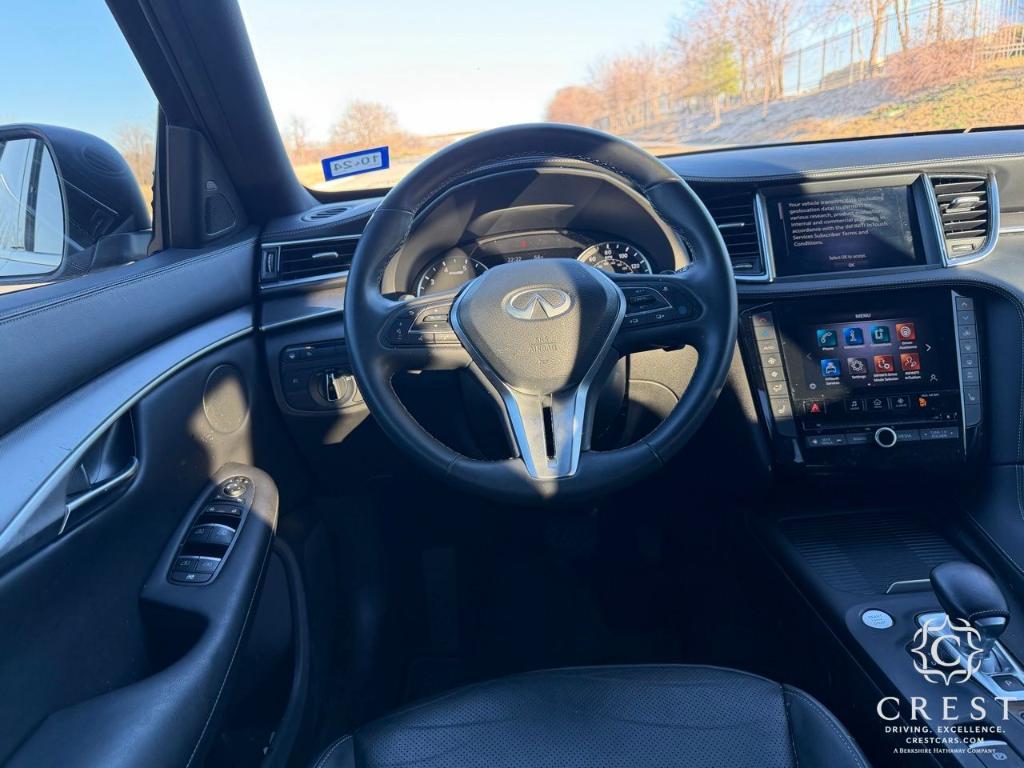 used 2022 INFINITI QX50 car, priced at $25,485