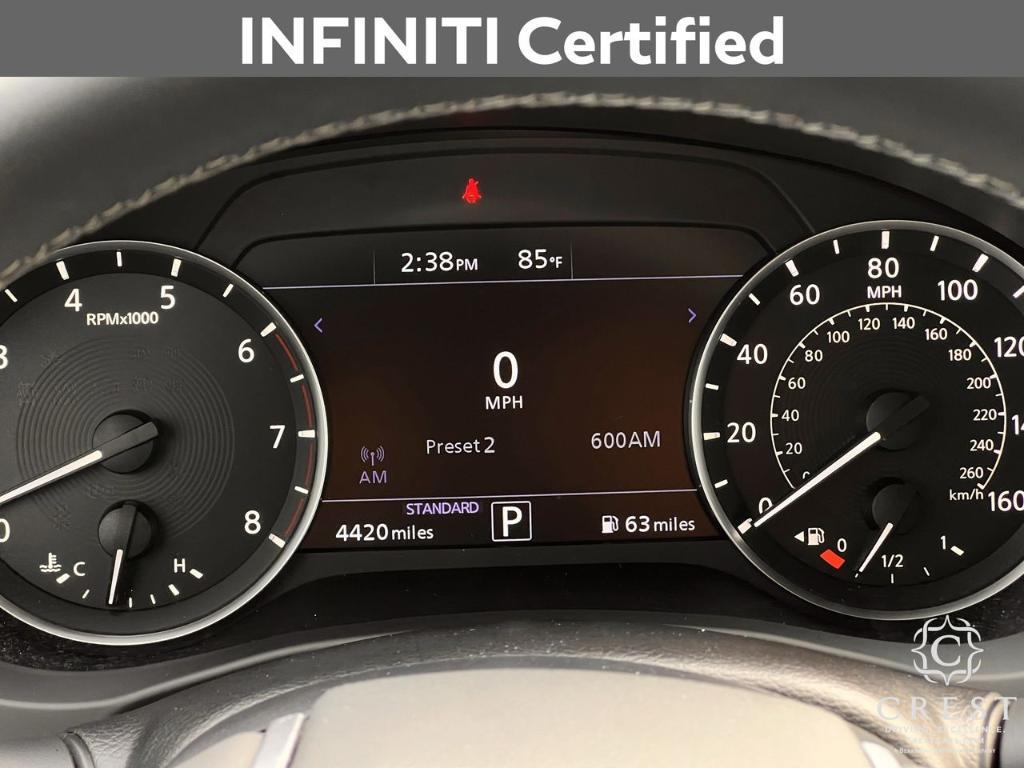used 2025 INFINITI QX50 car, priced at $37,985