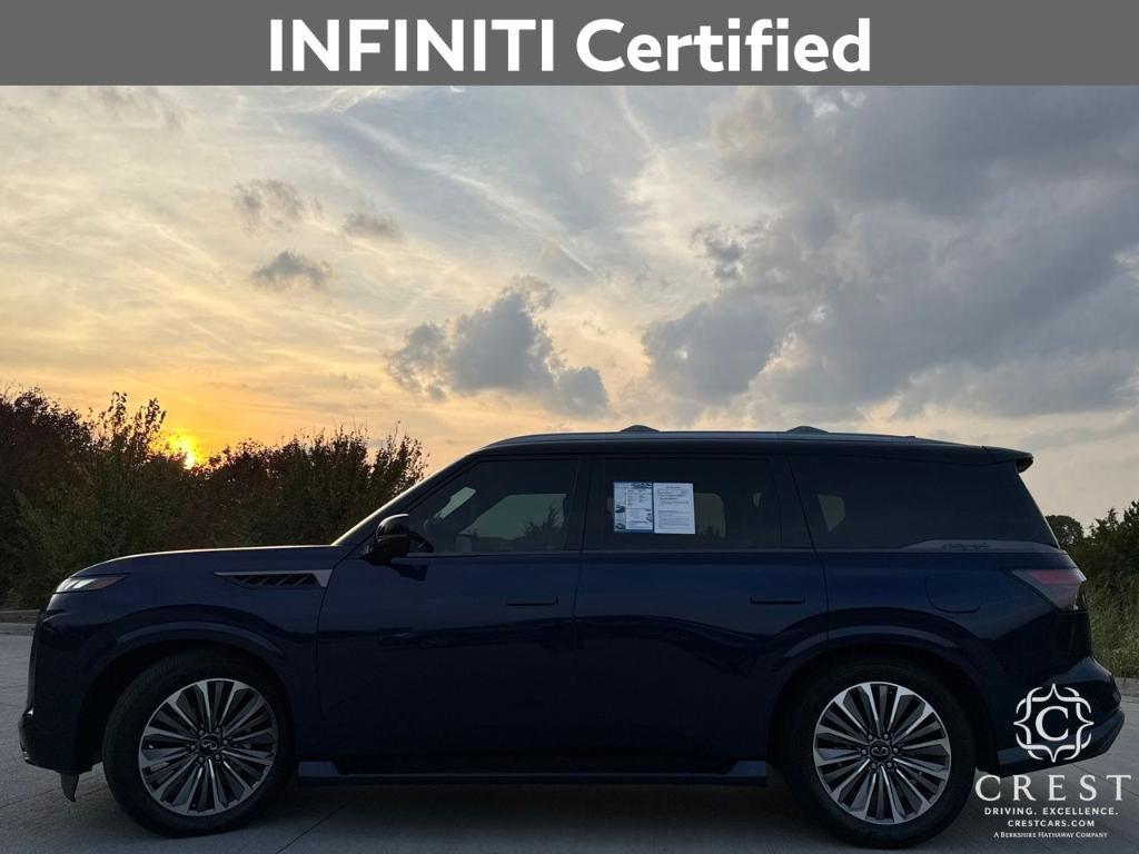 used 2025 INFINITI QX80 car, priced at $88,985