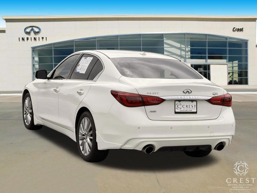 used 2023 INFINITI Q50 car, priced at $30,885