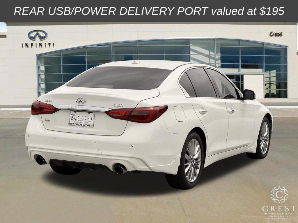 used 2023 INFINITI Q50 car, priced at $30,885