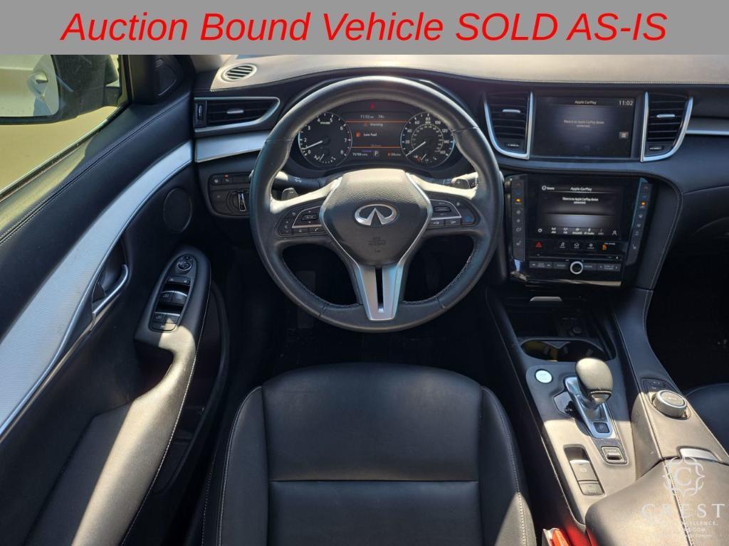 used 2021 INFINITI QX50 car, priced at $17,498