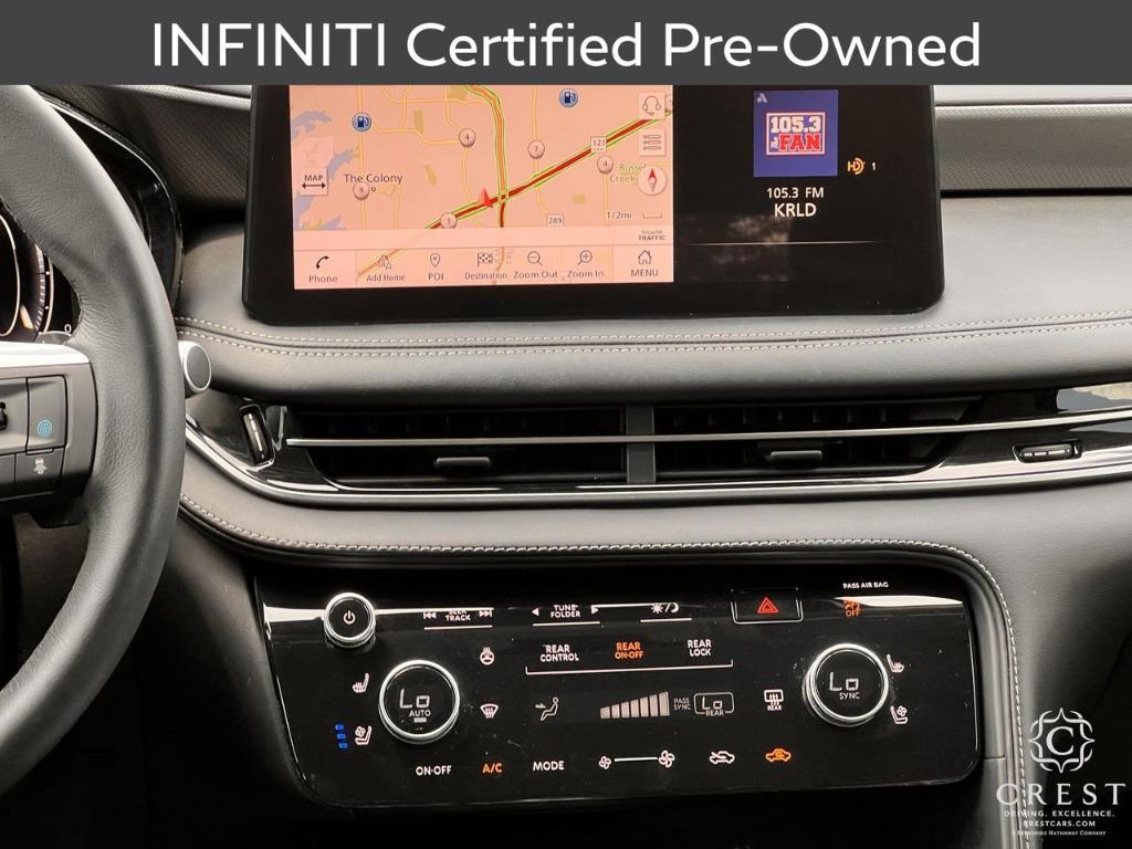 used 2023 INFINITI QX60 car, priced at $35,985