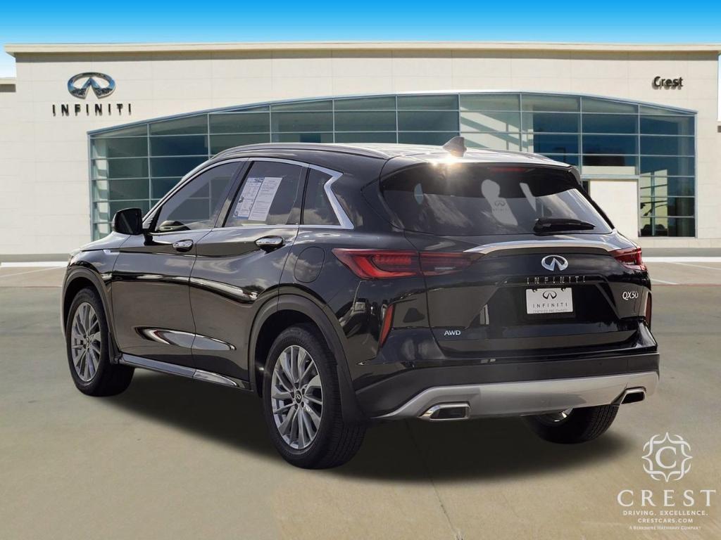 used 2025 INFINITI QX50 car, priced at $36,985