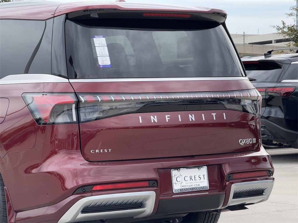 new 2025 INFINITI QX80 car, priced at $93,900