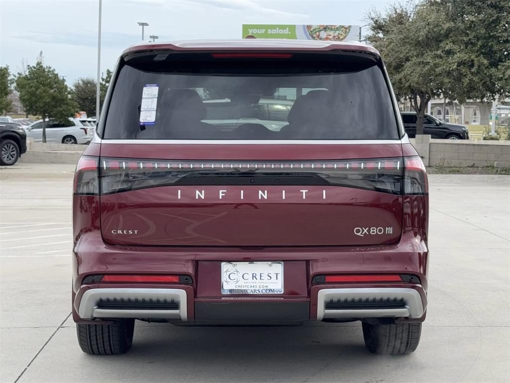 new 2025 INFINITI QX80 car, priced at $93,900