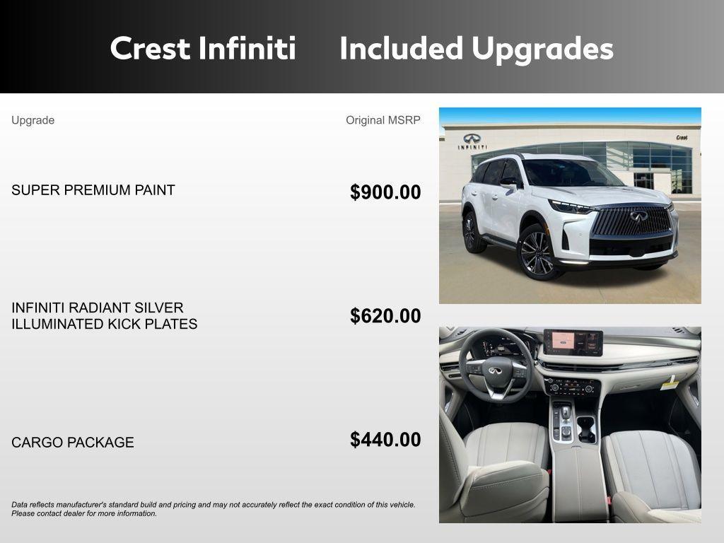 used 2026 INFINITI QX60 car, priced at $46,985