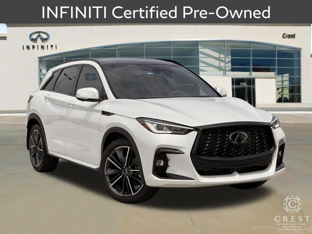 used 2025 INFINITI QX50 car, priced at $42,785
