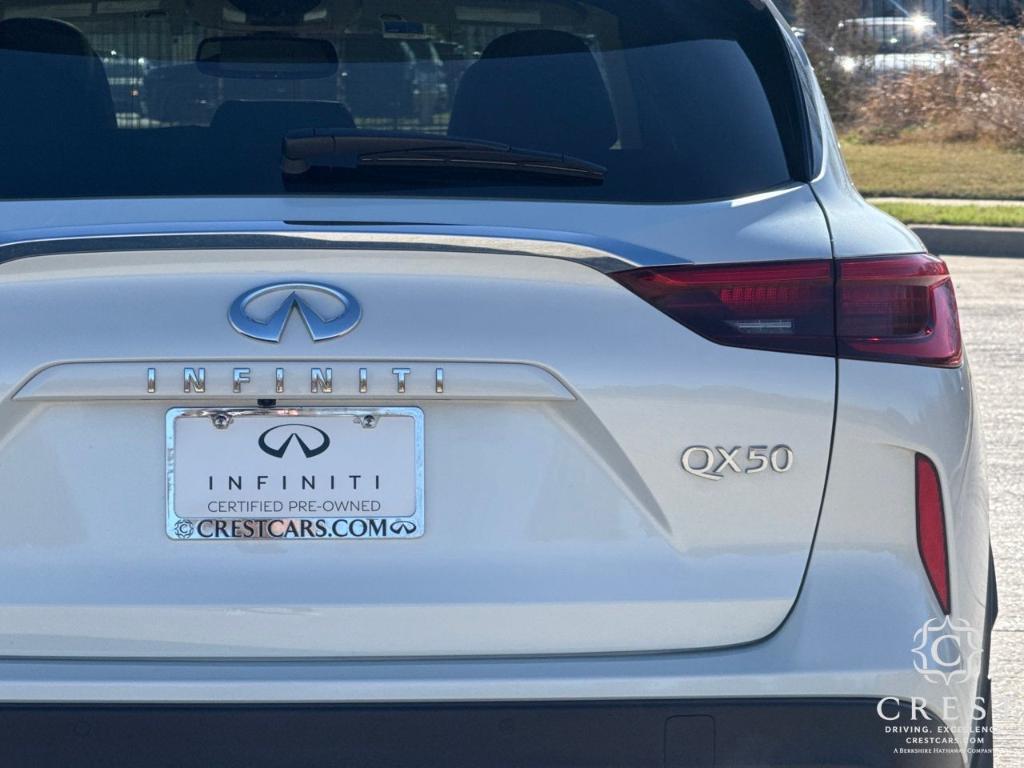 used 2022 INFINITI QX50 car, priced at $31,985