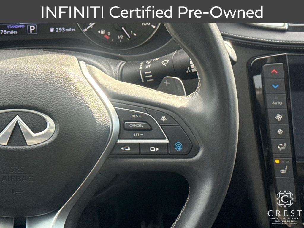 used 2022 INFINITI QX50 car, priced at $25,485