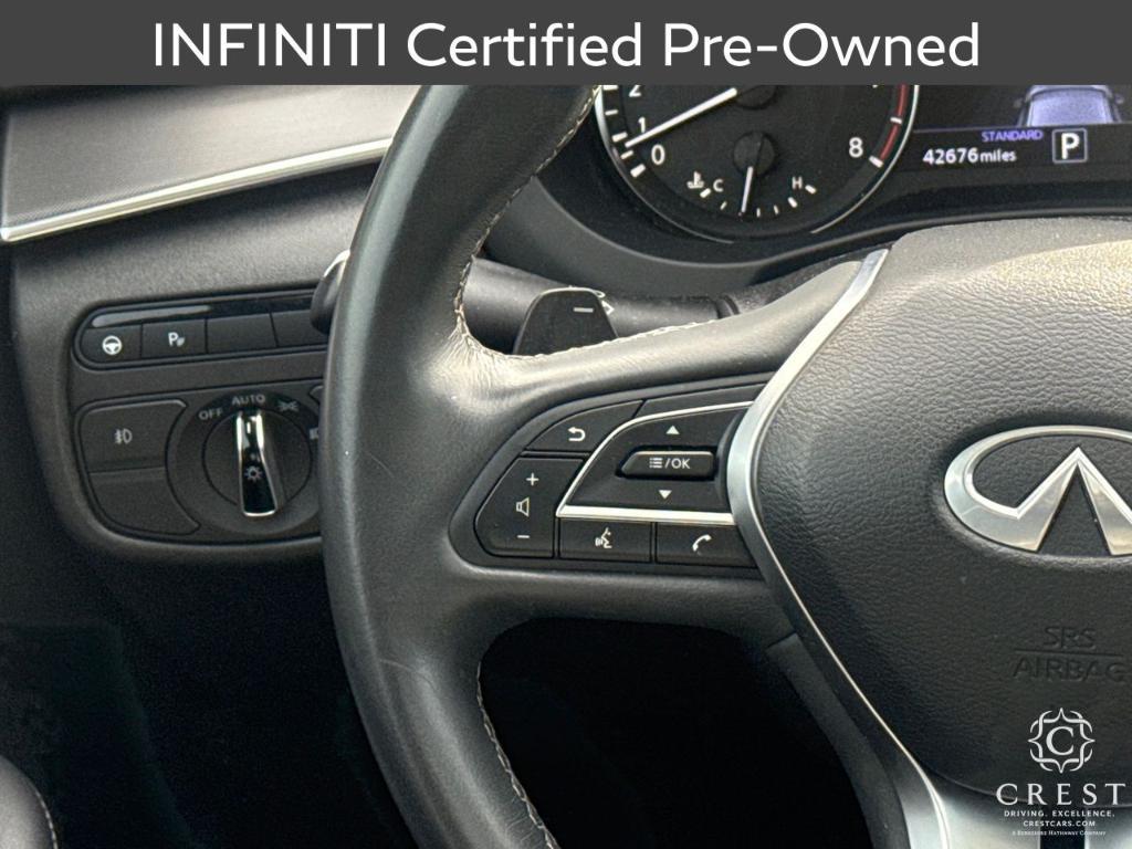 used 2022 INFINITI QX50 car, priced at $25,485
