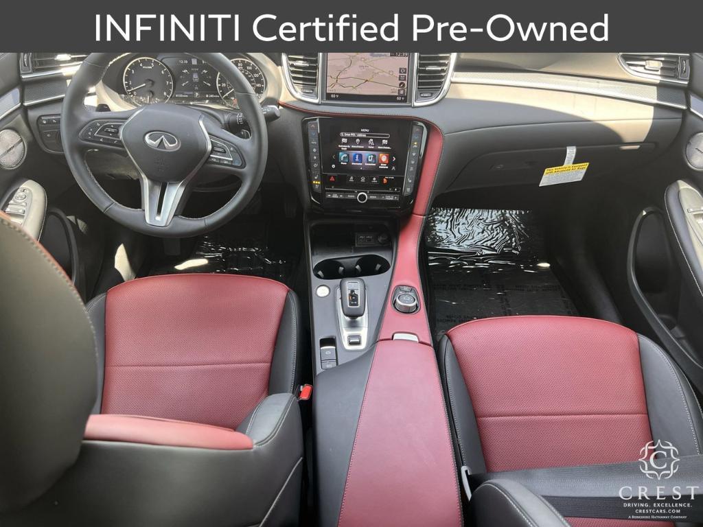 used 2025 INFINITI QX50 car, priced at $41,985
