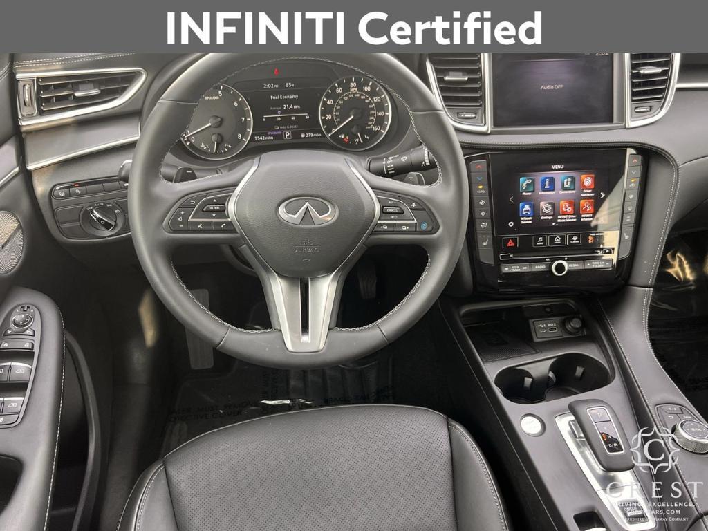 used 2025 INFINITI QX50 car, priced at $37,484