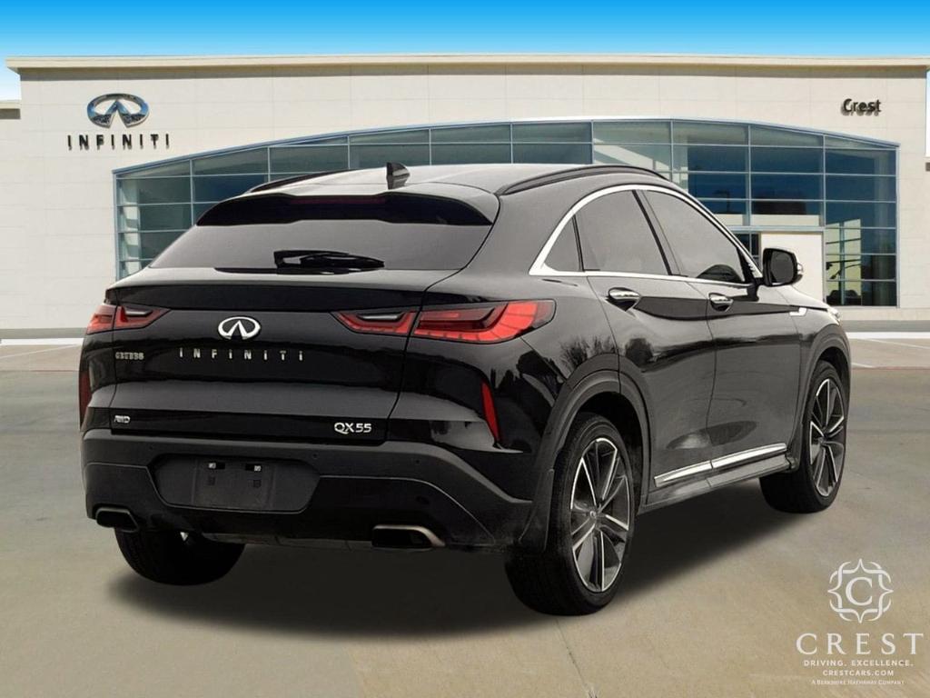 used 2022 INFINITI QX55 car, priced at $29,385