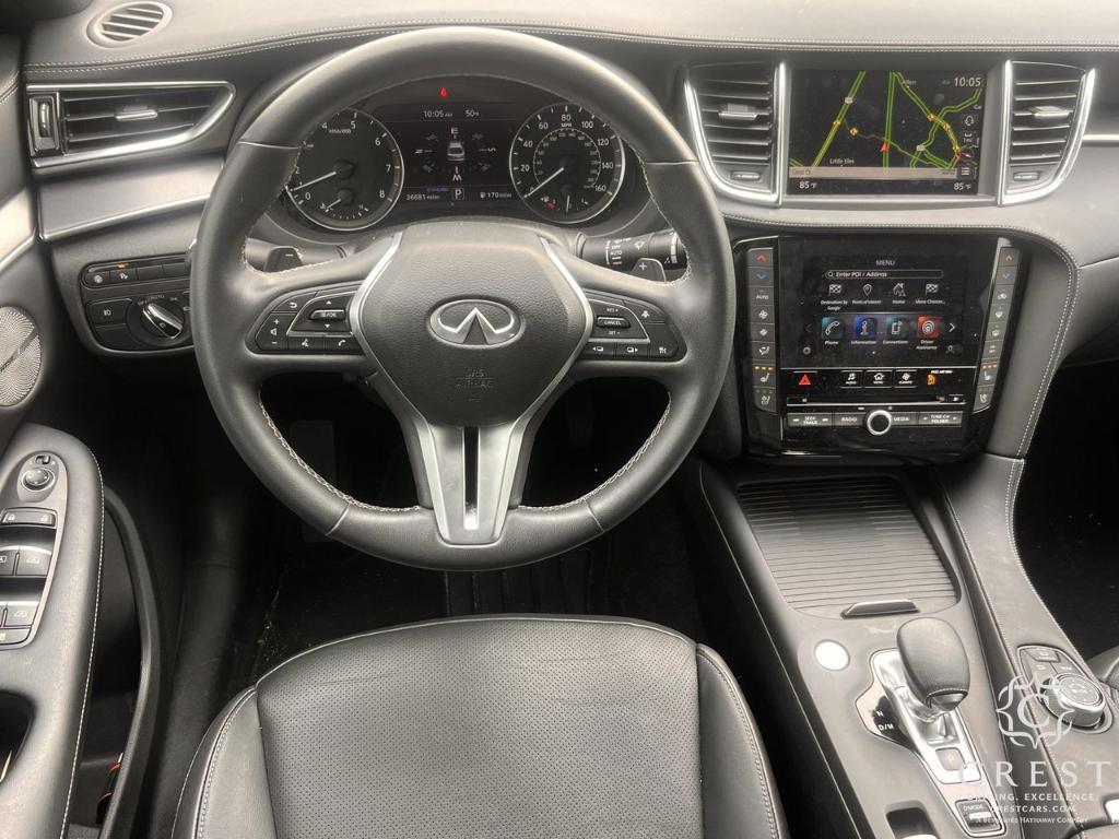 used 2022 INFINITI QX55 car, priced at $29,385