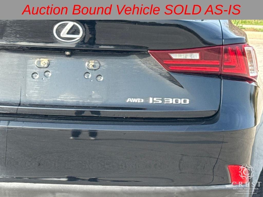 used 2016 Lexus IS 300 car, priced at $15,999