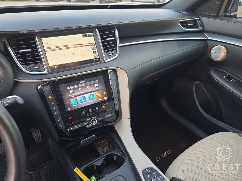 used 2022 INFINITI QX55 car, priced at $25,985