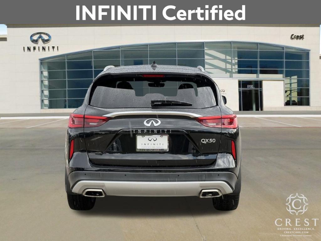used 2023 INFINITI QX50 car, priced at $35,785