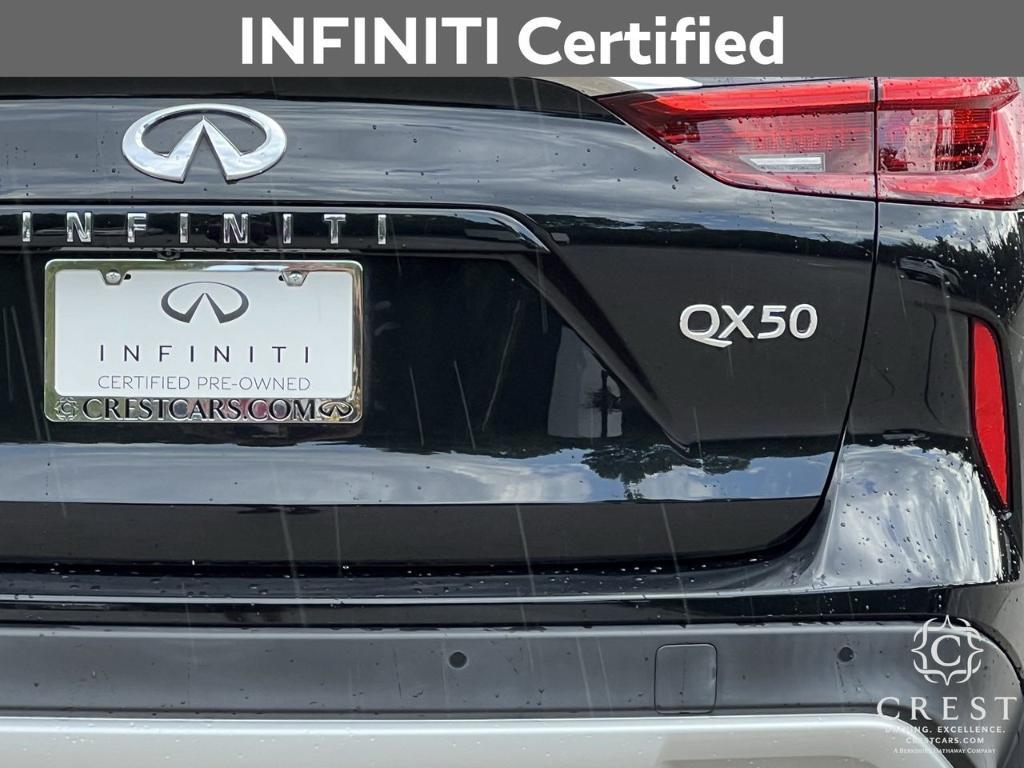 used 2023 INFINITI QX50 car, priced at $35,785