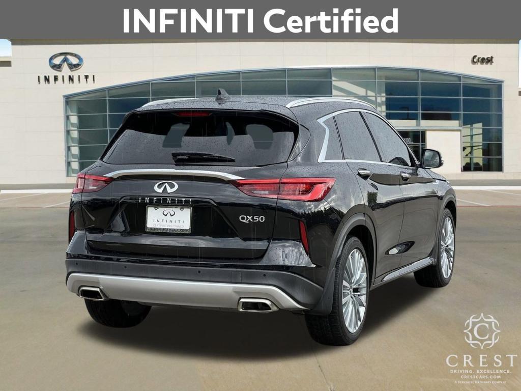 used 2023 INFINITI QX50 car, priced at $35,785