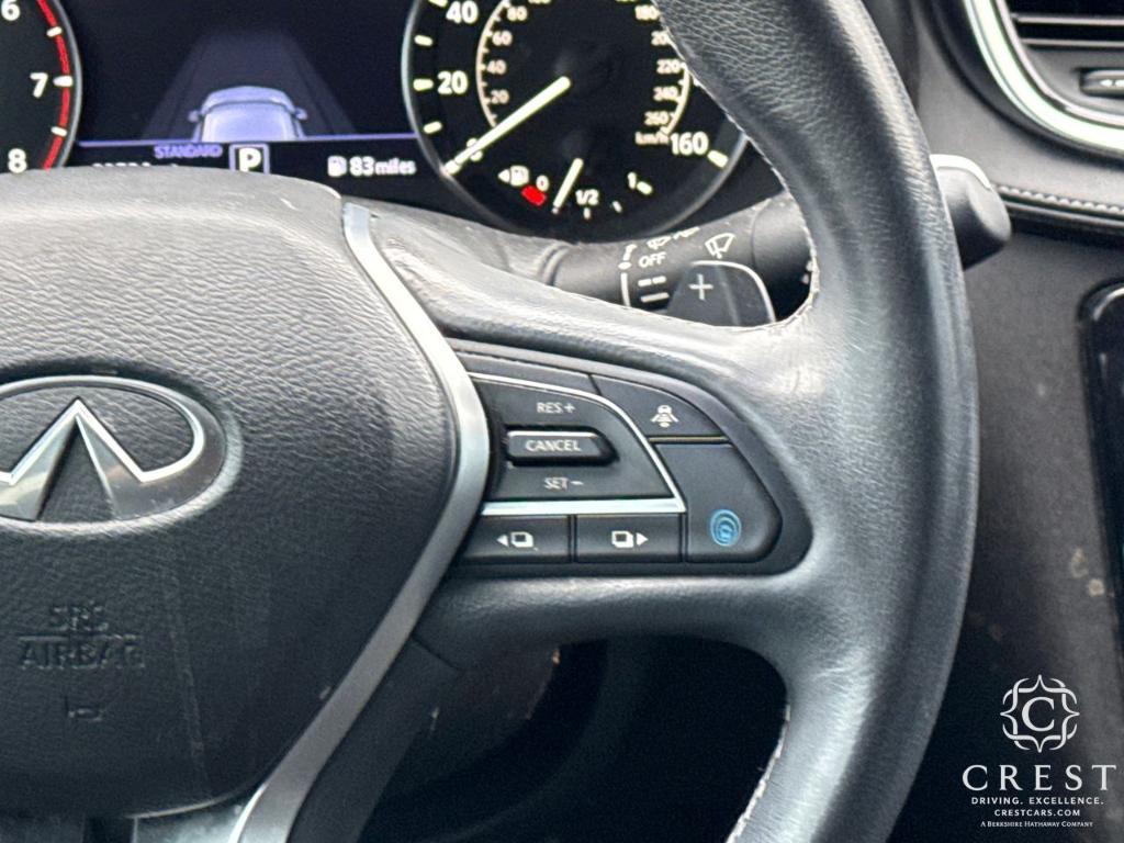 used 2021 INFINITI QX50 car, priced at $18,985