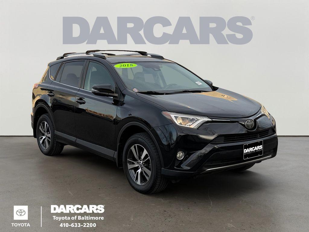 used 2018 Toyota RAV4 car, priced at $17,525