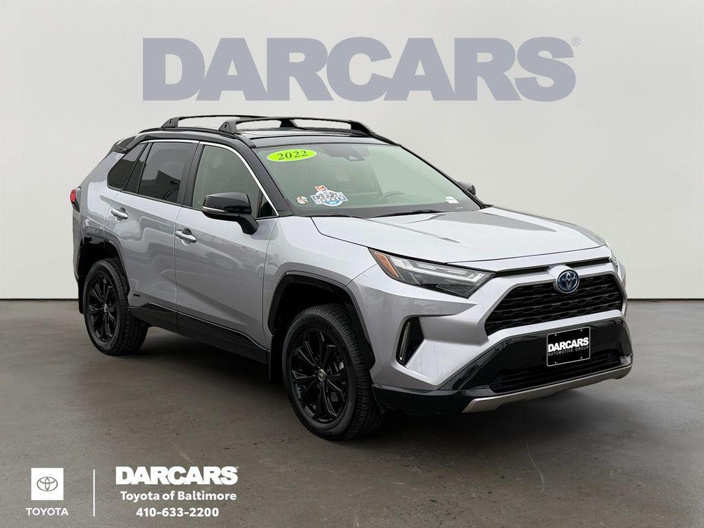 used 2022 Toyota RAV4 Hybrid car, priced at $27,374