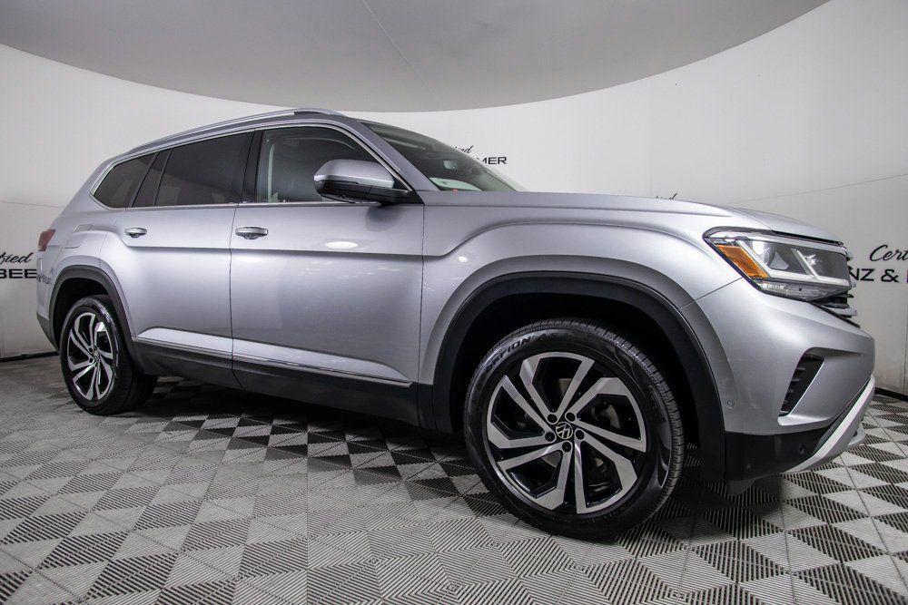 used 2021 Volkswagen Atlas car, priced at $23,000