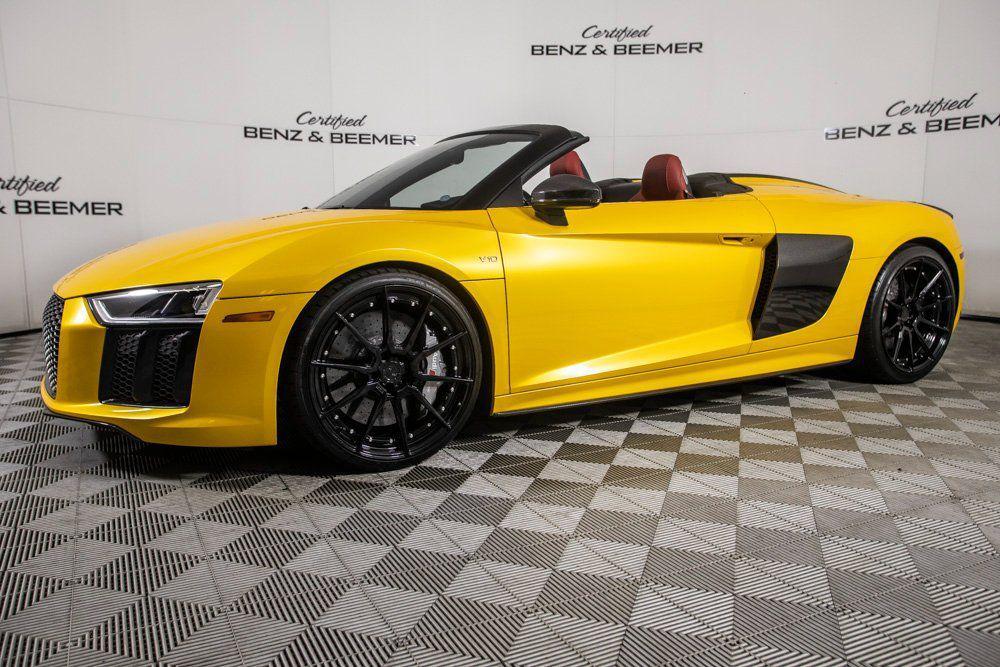 used 2018 Audi R8 car, priced at $147,000