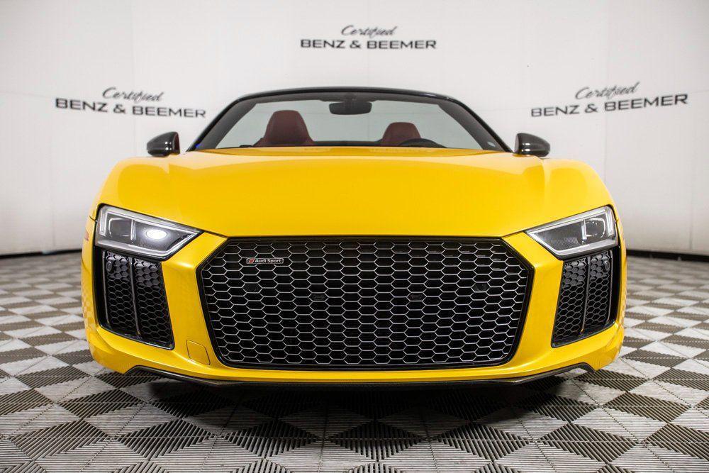 used 2018 Audi R8 car, priced at $147,000