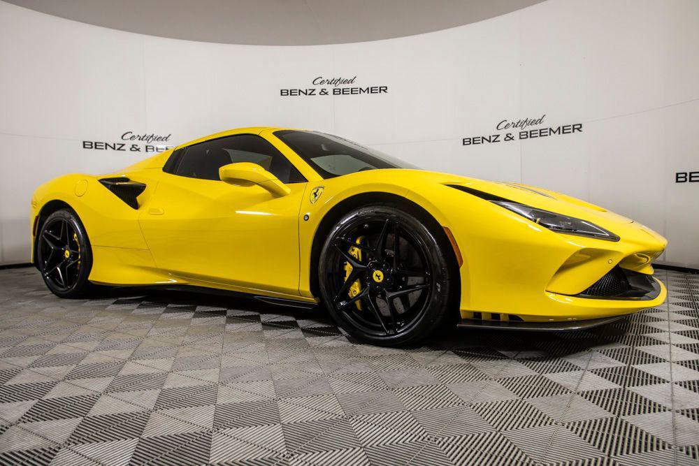 used 2021 Ferrari F8 Spider car, priced at $399,000