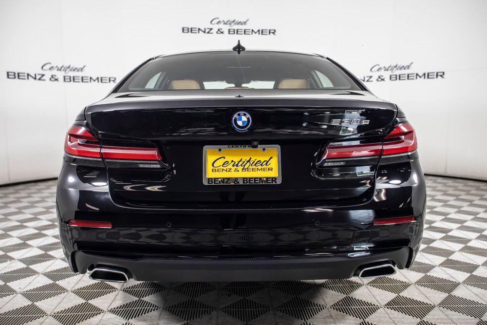 used 2023 BMW 530e car, priced at $34,000