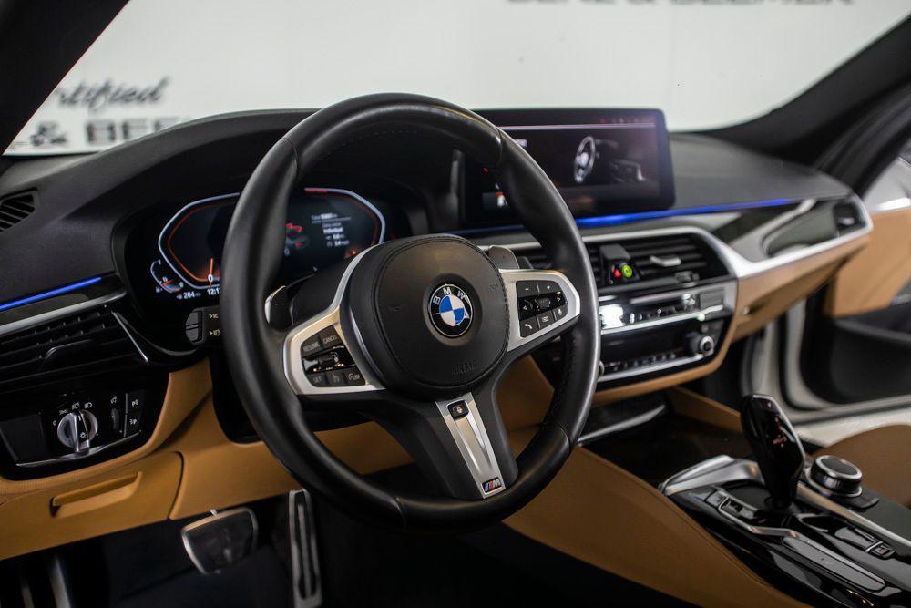used 2022 BMW 530 car, priced at $32,300