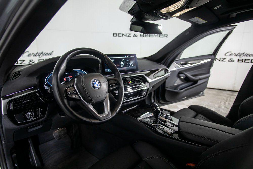 used 2023 BMW 530e car, priced at $31,000