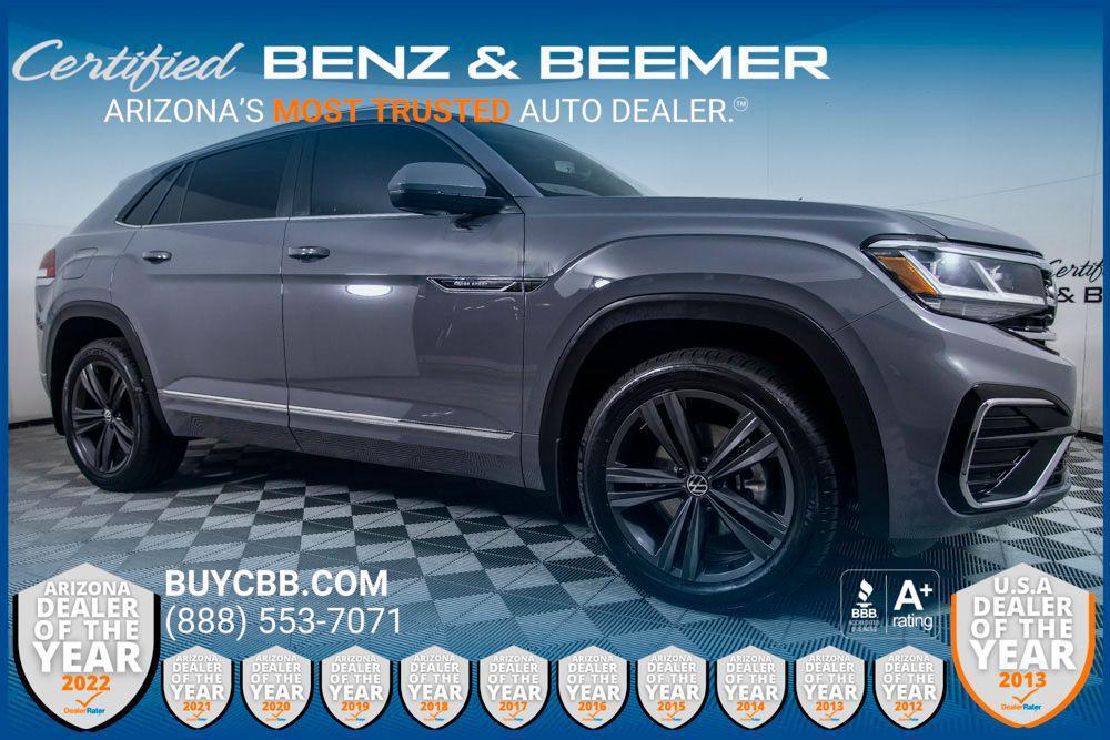 used 2021 Volkswagen Atlas Cross Sport car, priced at $22,000