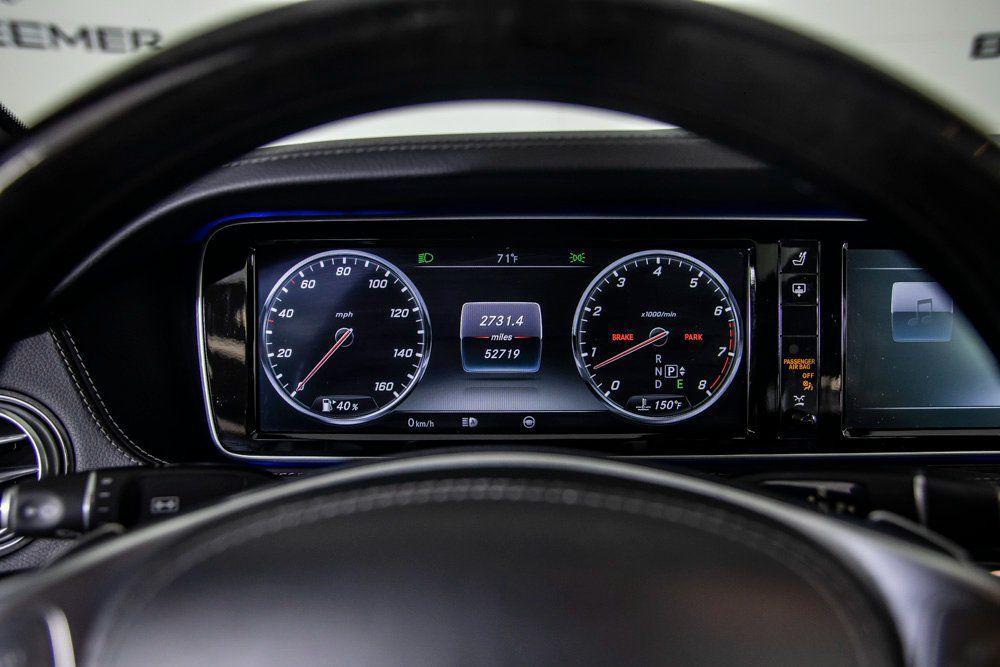used 2015 Mercedes-Benz S-Class car, priced at $27,500