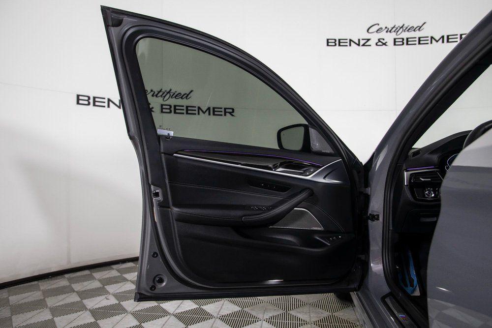 used 2022 BMW 530e car, priced at $27,000