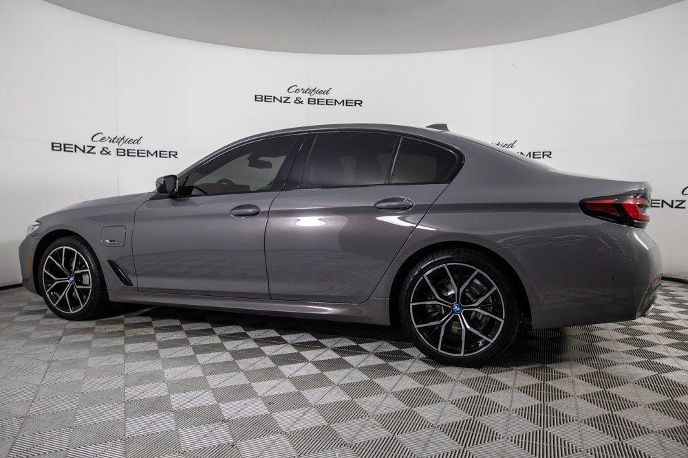 used 2022 BMW 530e car, priced at $27,000