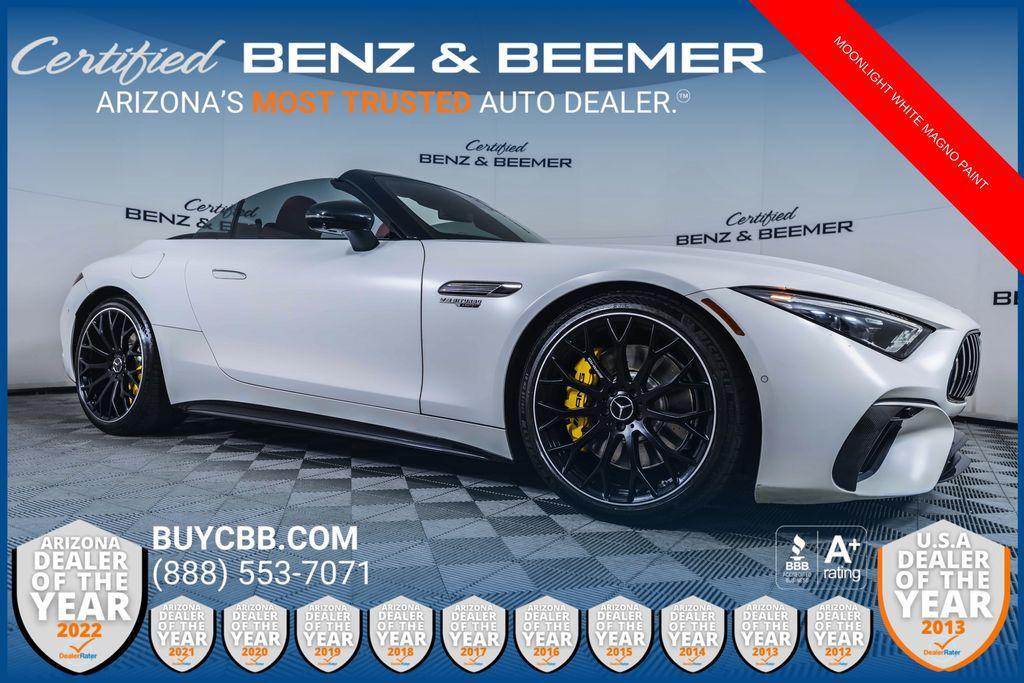 used 2022 Mercedes-Benz AMG SL 63 car, priced at $103,000