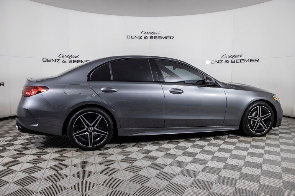 used 2024 Mercedes-Benz C-Class car, priced at $42,800