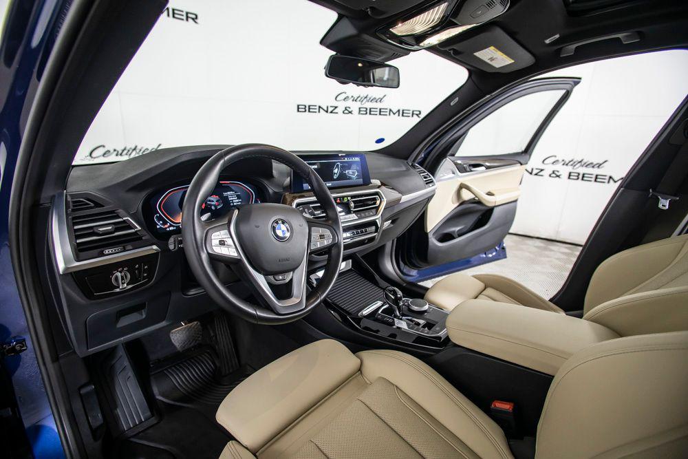 used 2023 BMW X3 car, priced at $38,000