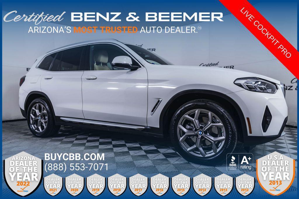 used 2022 BMW X3 car, priced at $29,000